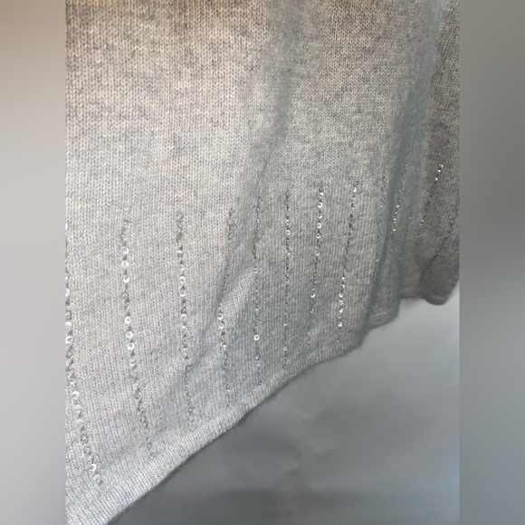 Alice + Olivia Angora Turtleneck Blend Bell sleeve Short Sweater Dress X-Small - Picture 7 of 12